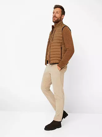 BRAX | Pantalon en velours côtelé FABIO JOG | beige